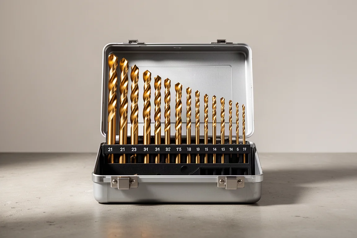 Bower Titanium High-Speed Steel Drill Bit Set (21-Piece) product image