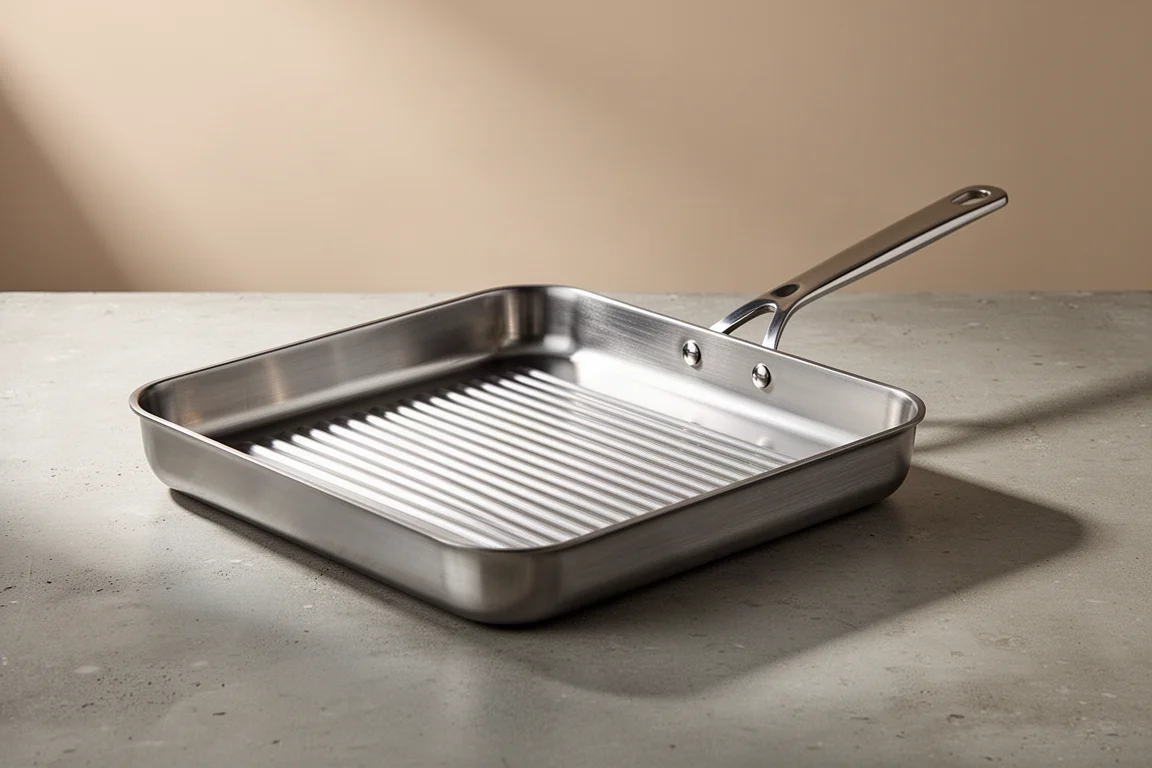BRA Stainless Steel Griddle Pan product image