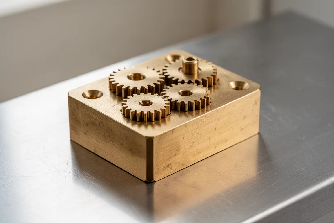 Brass Gear Spinner product image