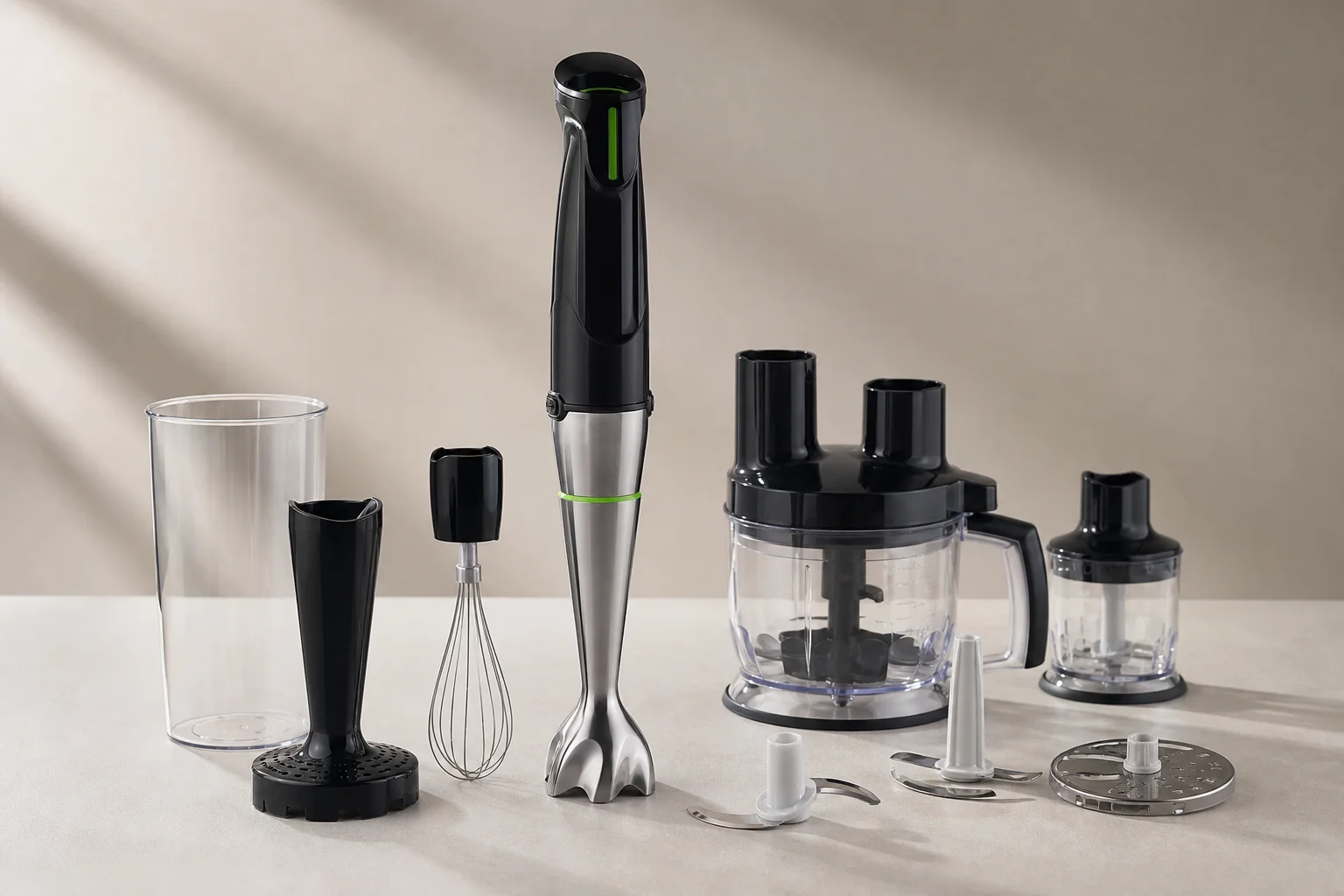 Braun MultiQuick 9 with detachable accessories and attachments