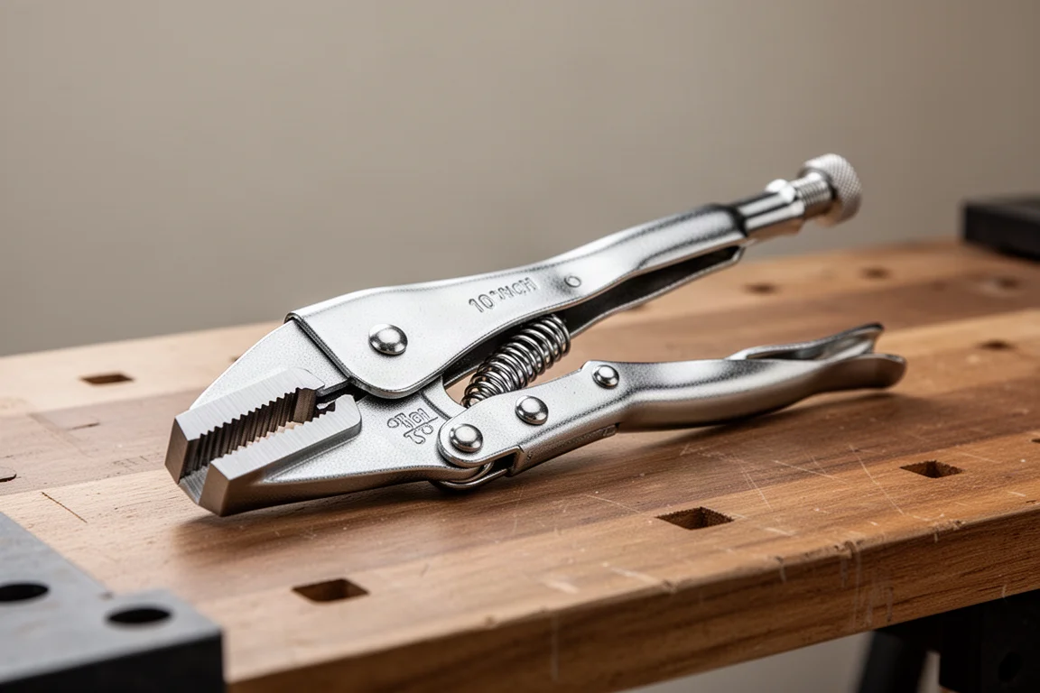 Bremen 10-inch Straight Jaw Locking Pliers product image