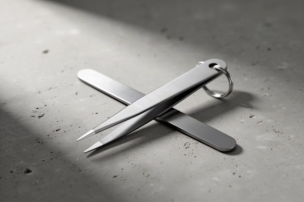 Broadingham Expedition Works Titanium Tweezers product image