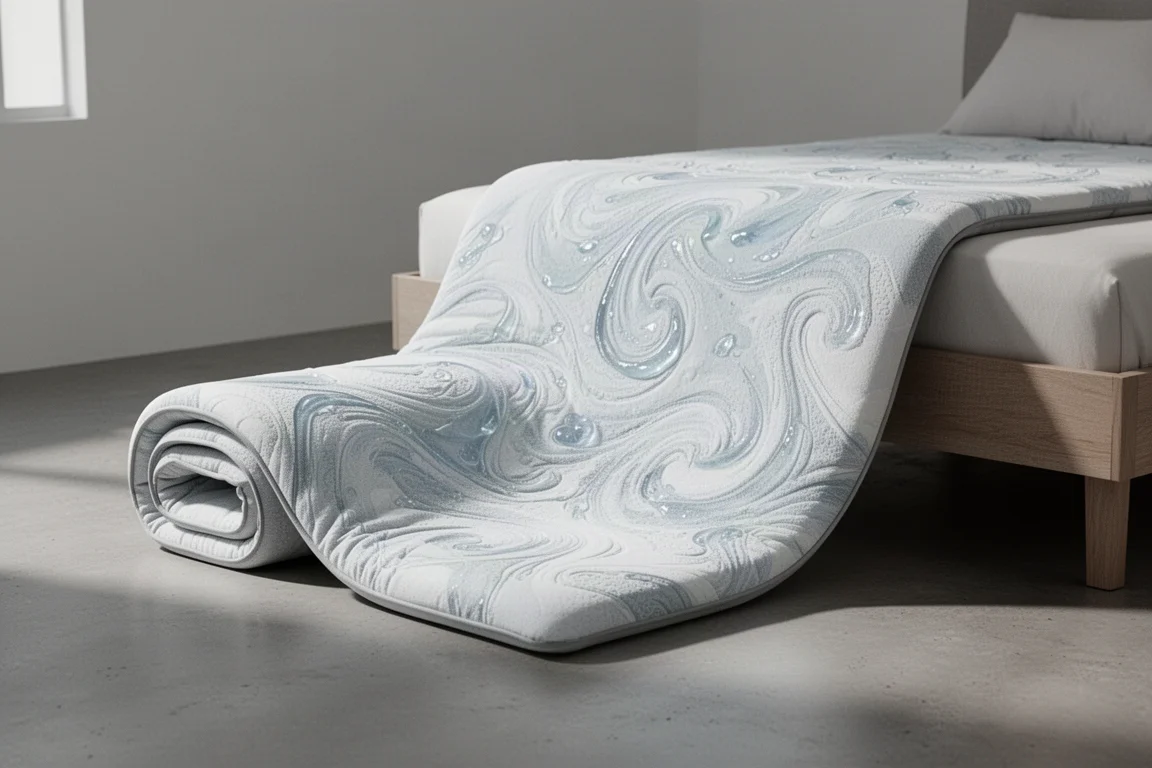 Brooklyn Bedding Gel Swirl Memory Foam Topper product image