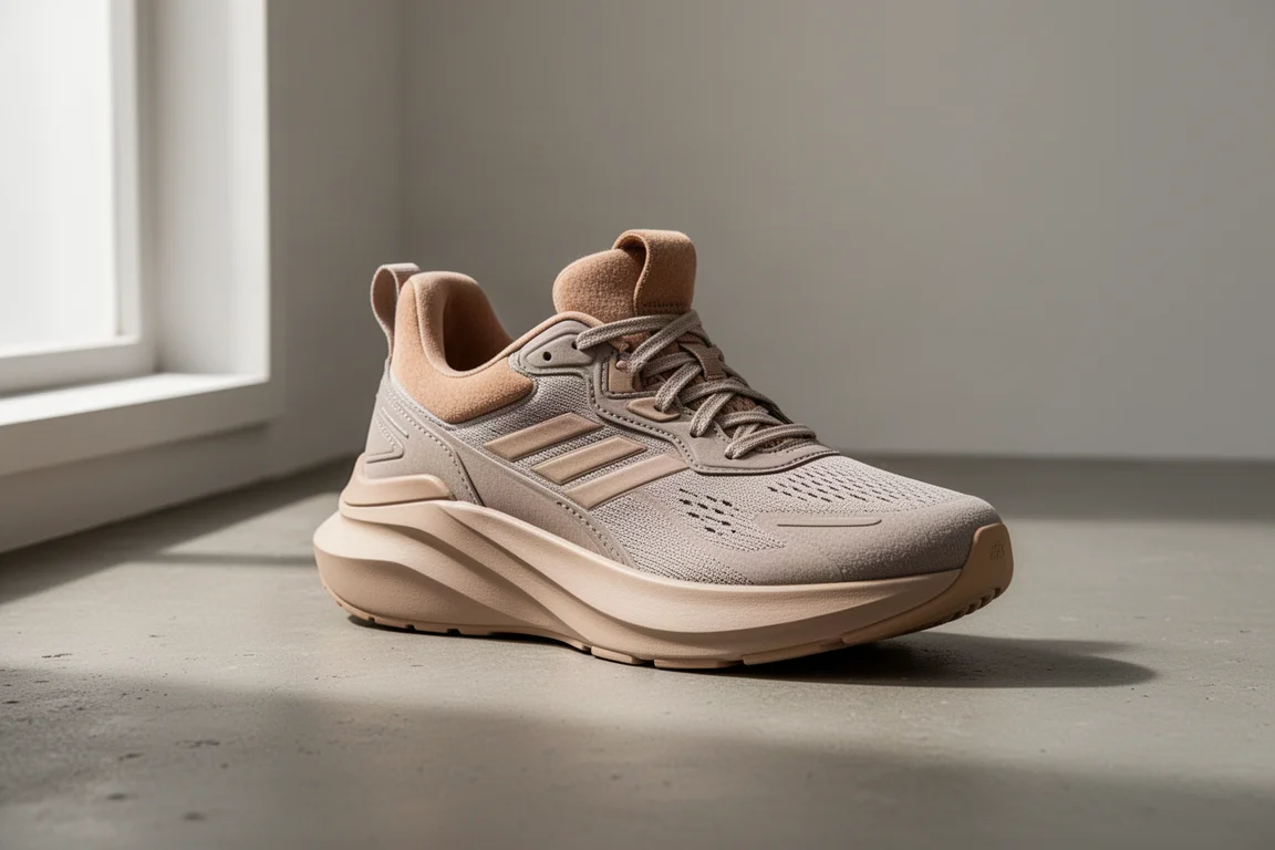 Brooks Ghost Max high-stack running shoe on a concrete surface