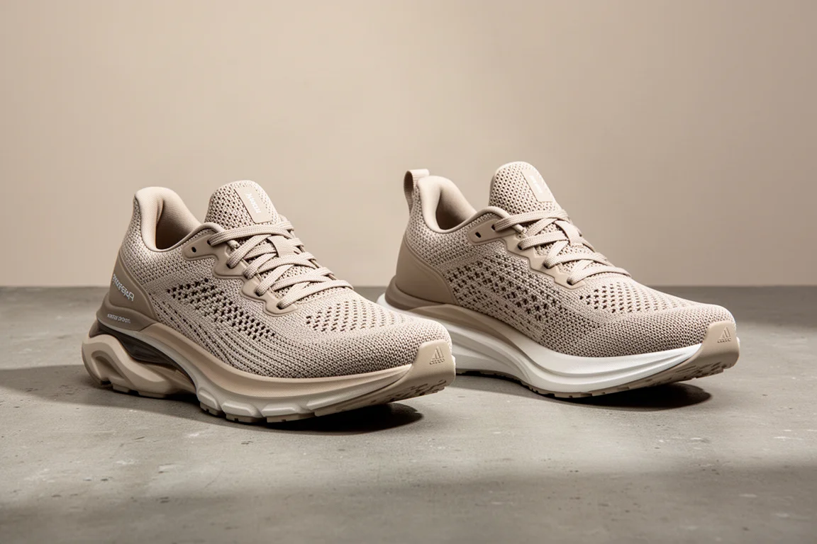Brooks Glycerin 22 and ASICS Gel Nimbus 27 running shoes side by side on concrete