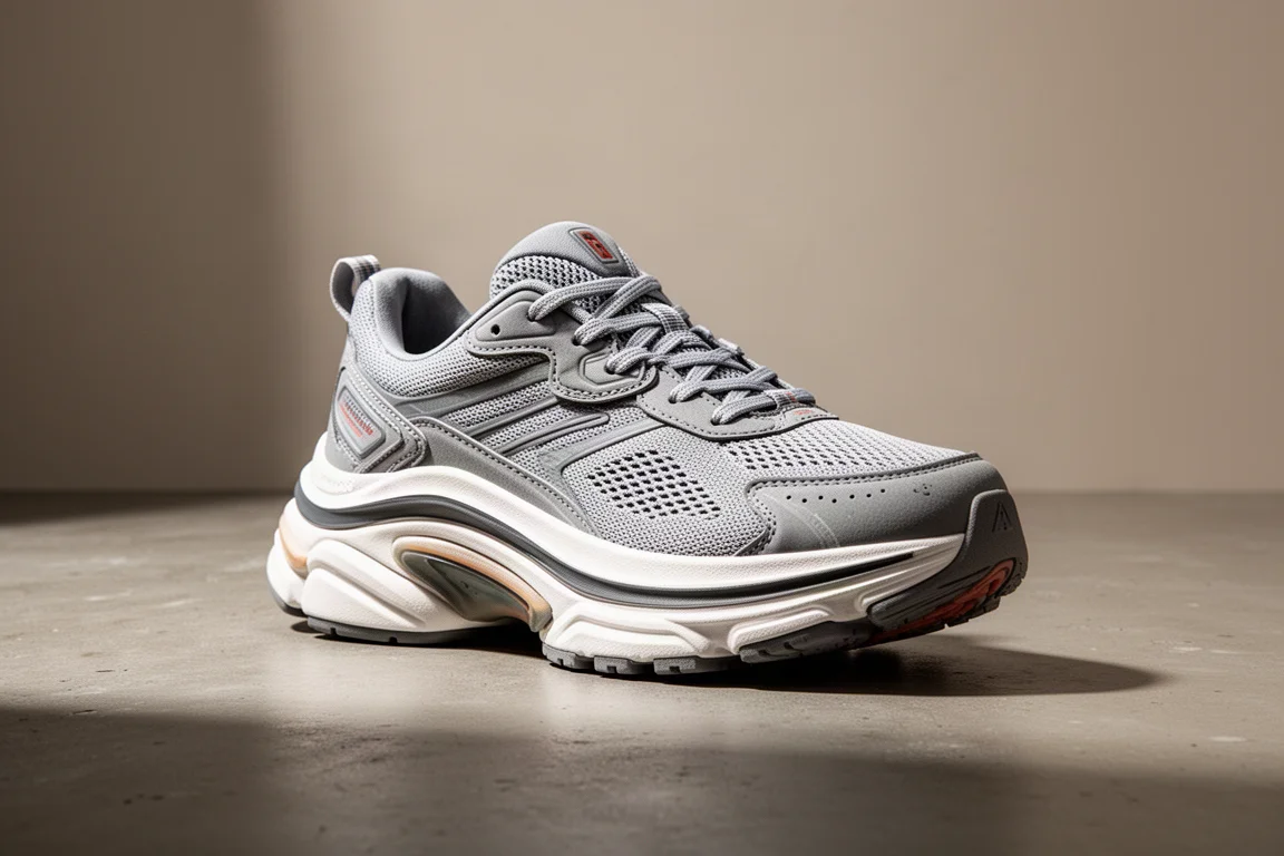 Brooks Glycerin Max super maximal running shoe on a concrete surface