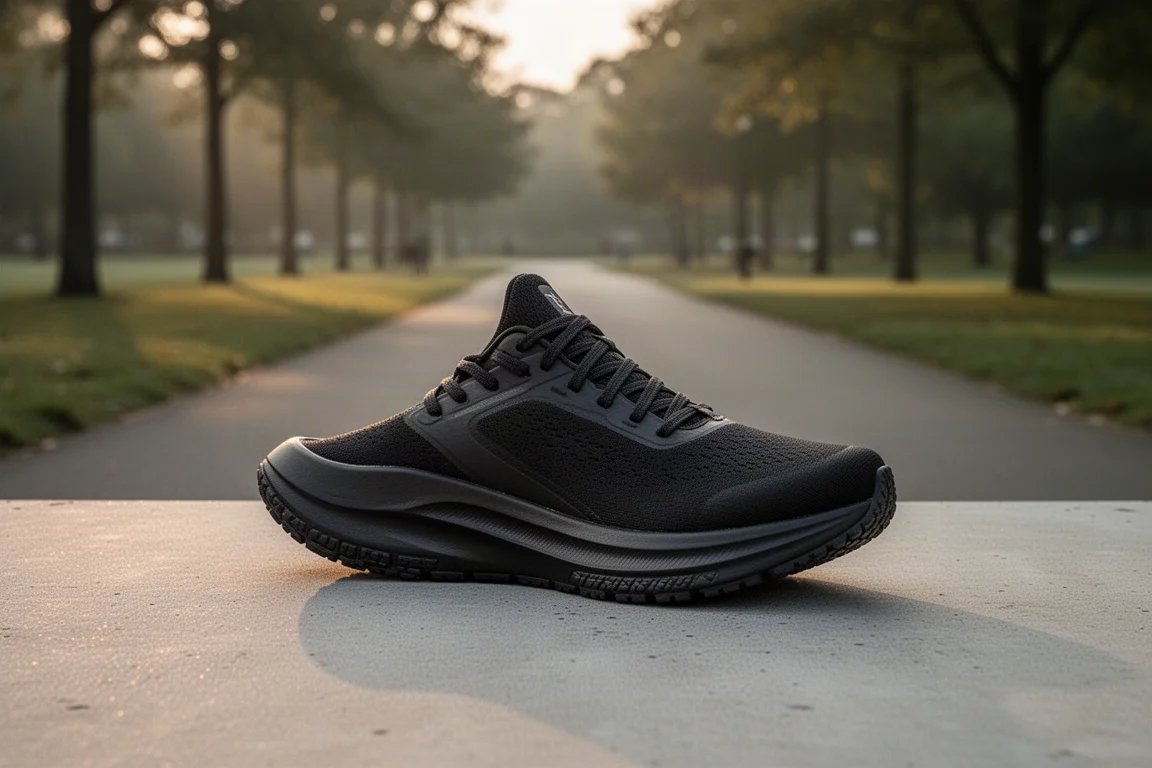 Brooks Hyperion 2 lightweight gray running shoe on a concrete surface