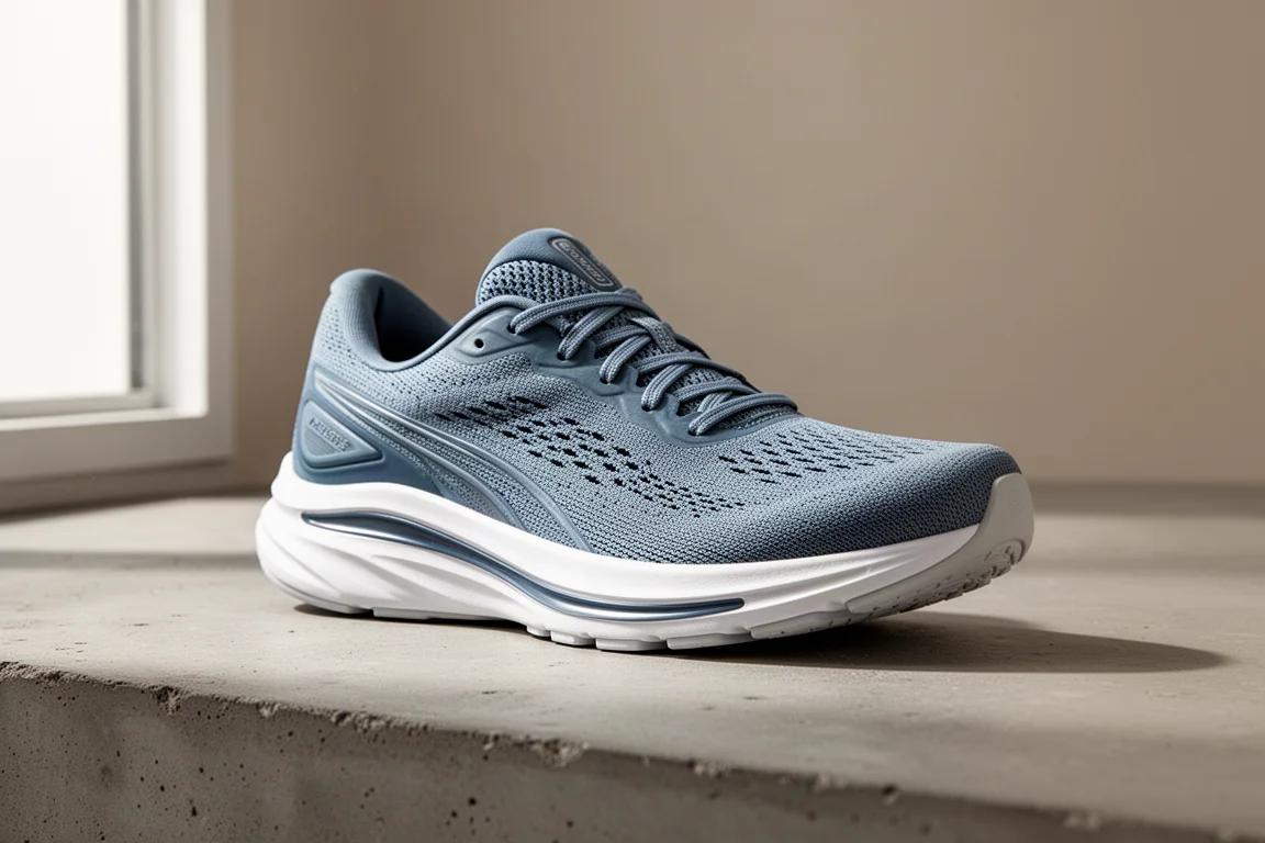 Brooks Launch GTS 10 lightweight stability running shoe on a concrete surface