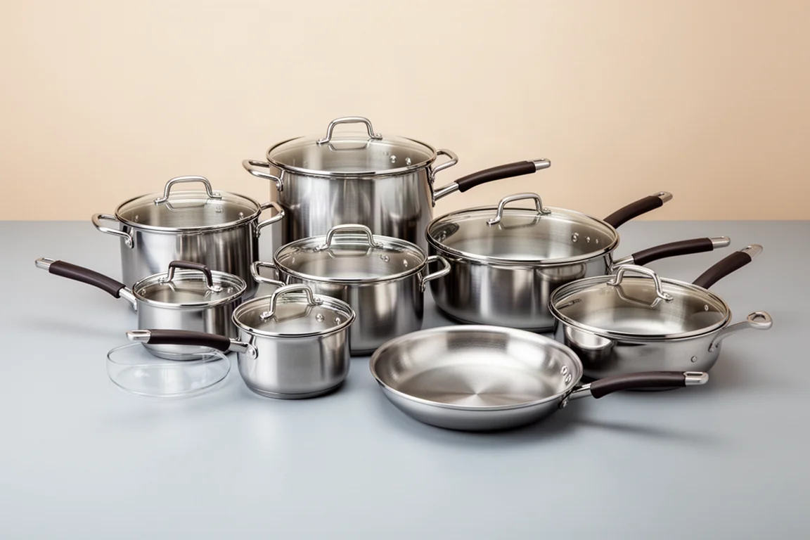 Calphalon Premier Stainless Steel 12-Piece Set product image