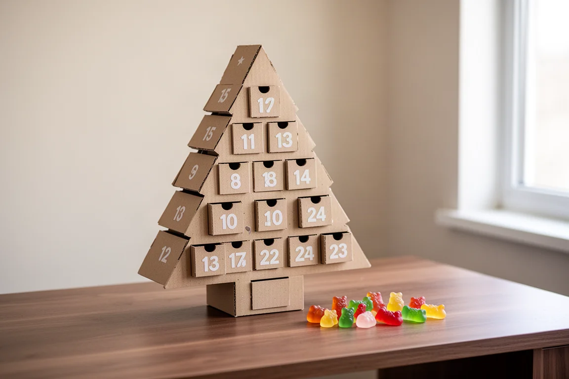 Candy Kittens Advent Calendar Tree product image