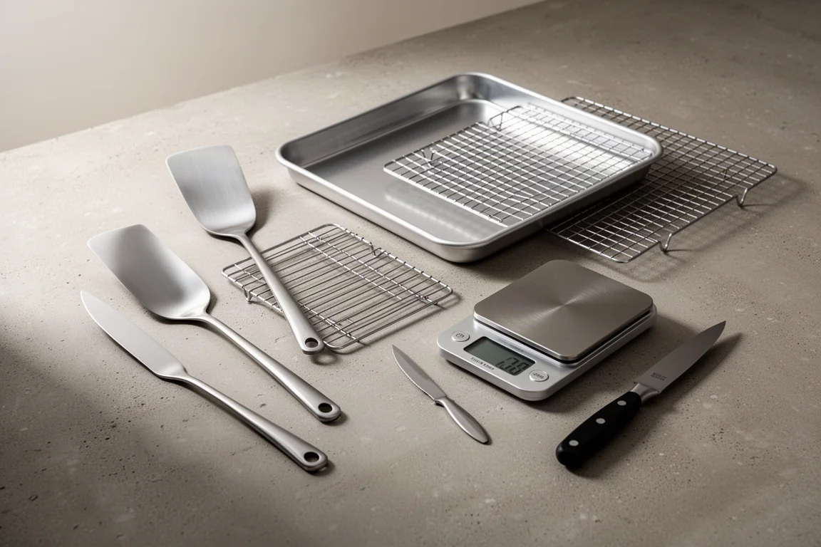 Équipement de cuisine minimaliste : sept outils pratiques qui méritent leur place image de couverture