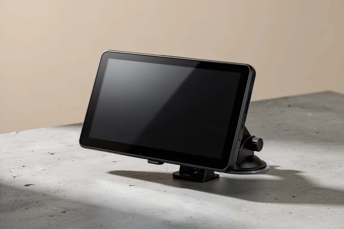 CarABC 8.8-inch portable CarPlay touchscreen on a dash mount