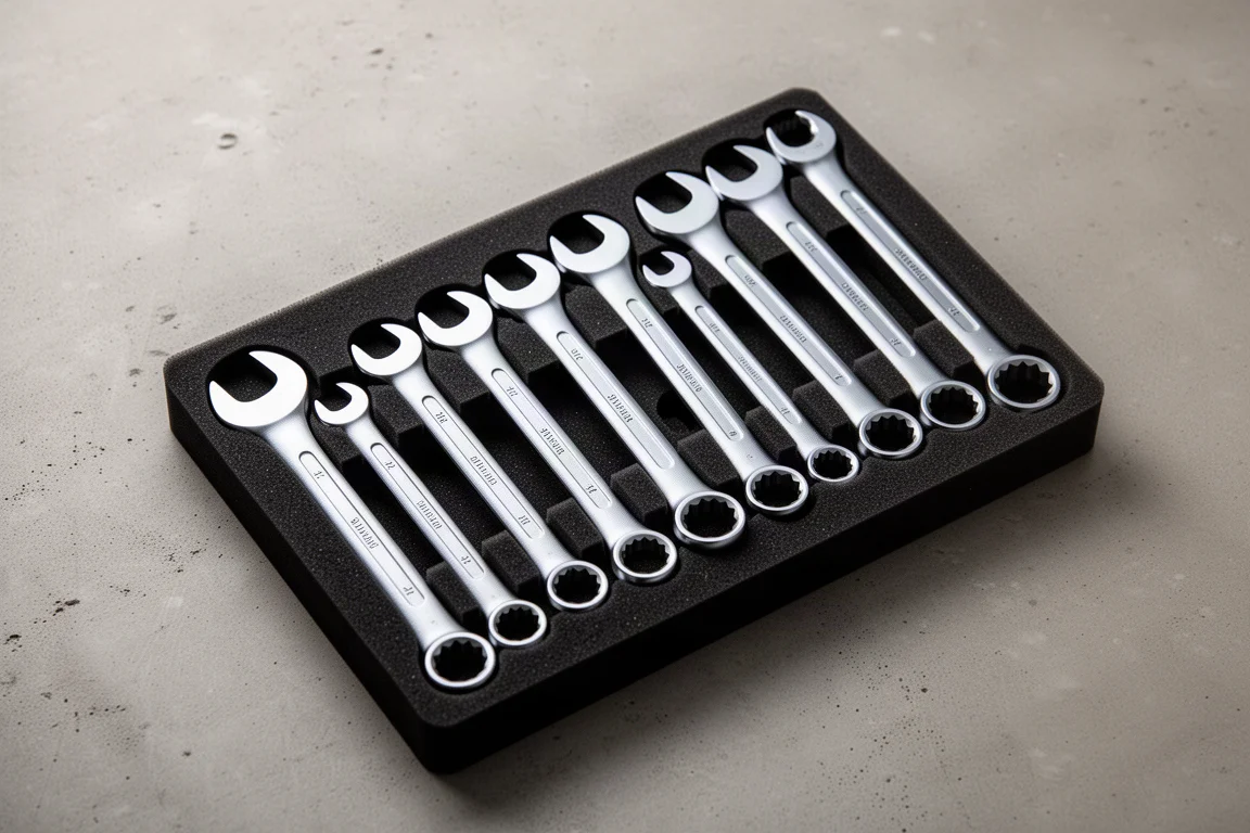 Carbile 11-Piece Anti-Slip Wrench Set product image