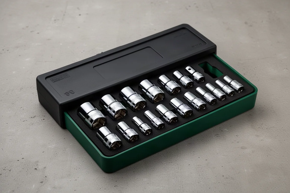 Carlyle 3/8 Deep Chrome Socket Set product image