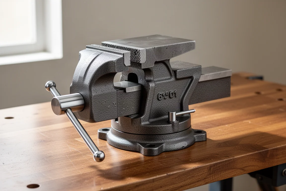 Central Forge Bench Vise product image