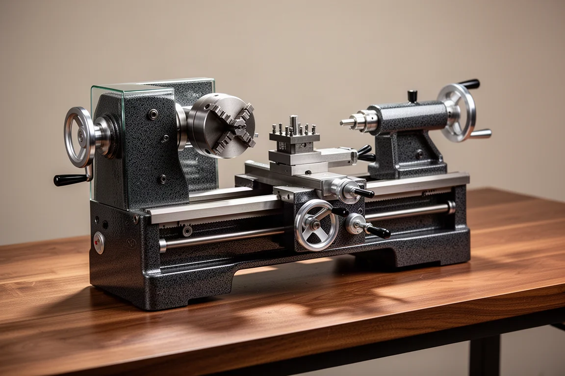 Central Machinery 10x8 5-Speed Lathe product image