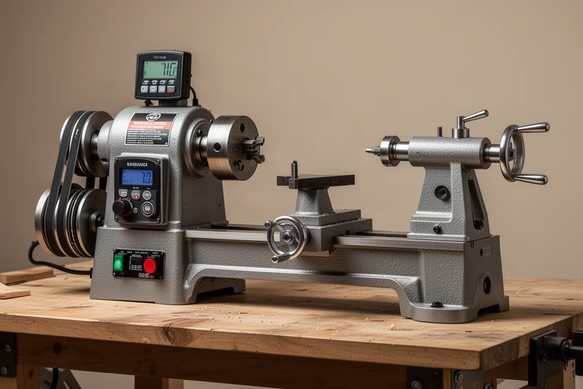 Central Machinery 14x20 Electric Variable Speed Lathe product image