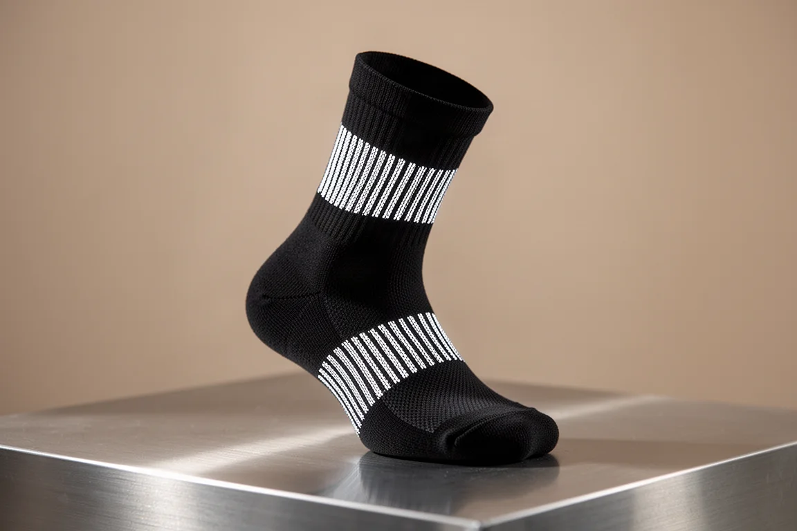 CEP Reflective Cushioned Mid-Cut Running Socks product image