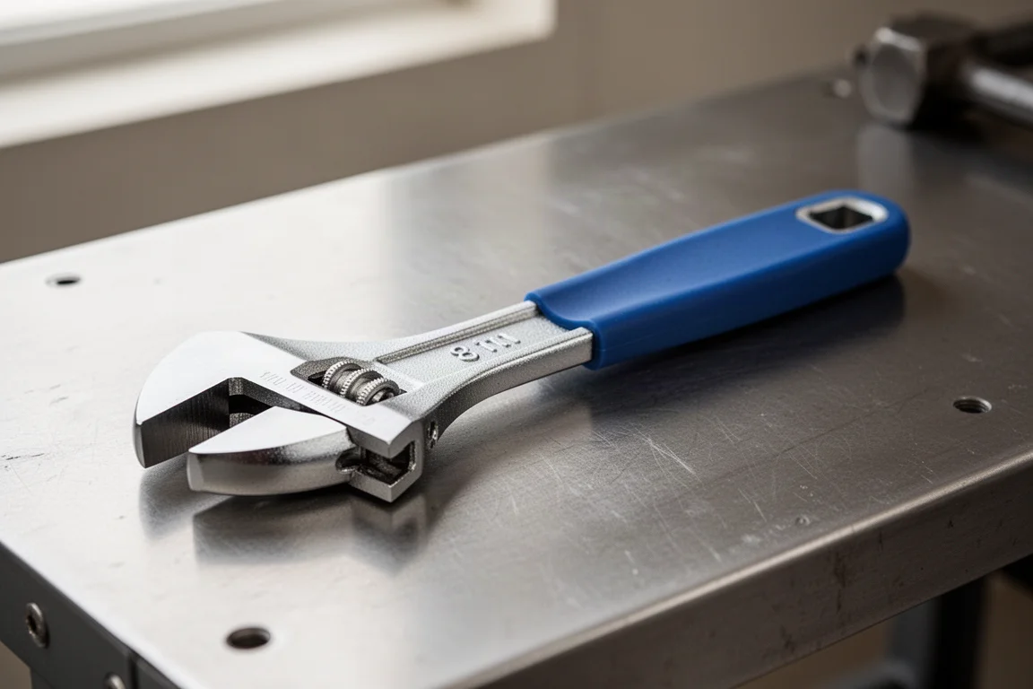 Channellock Code Blue Wide-Mouth Adjustable Wrench product image
