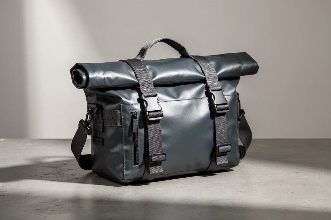 Chrome Industries Be Seen Be You Be Proud Double Track Handlebar Bag product image