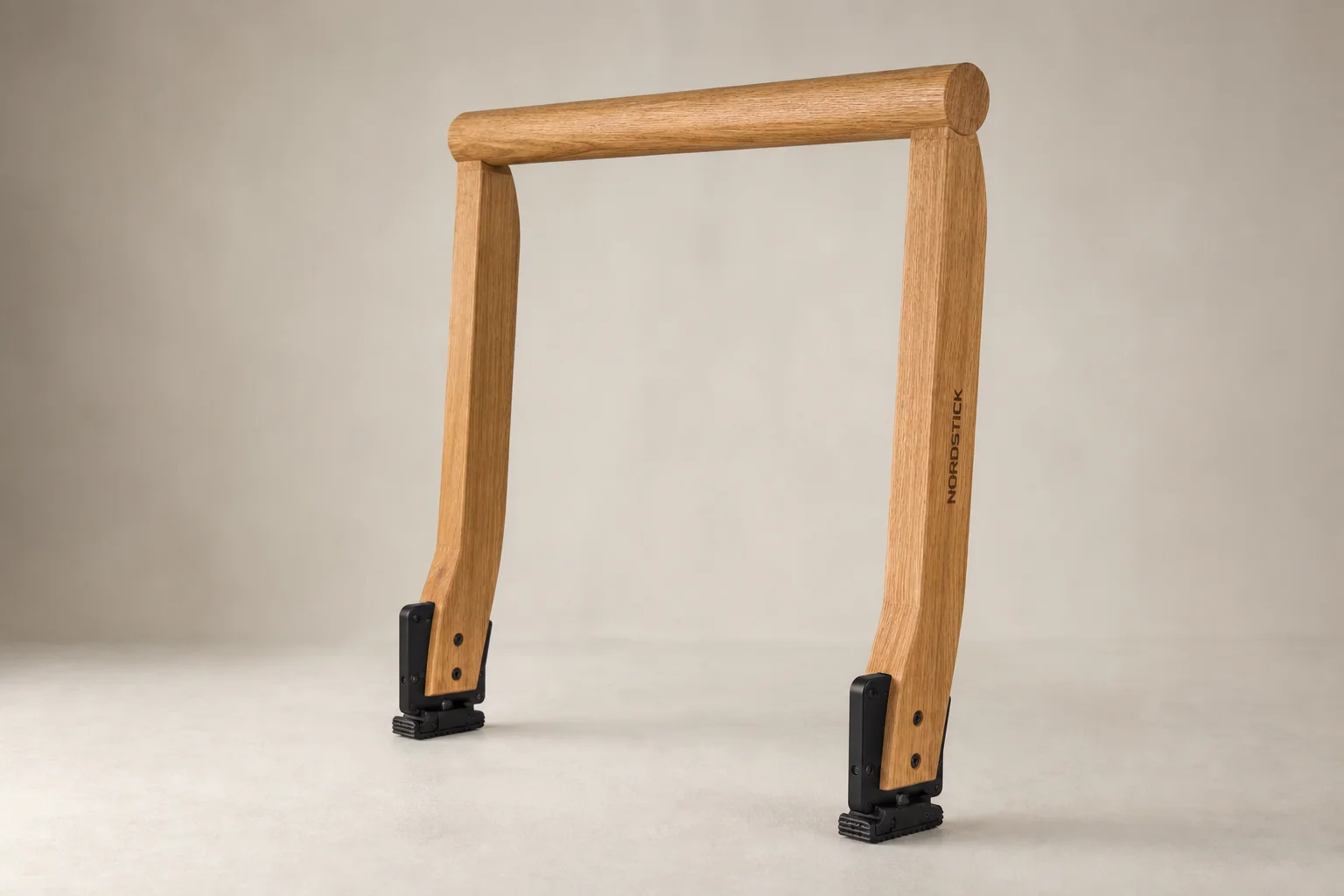 Ten doorway pull-up bars arranged in three categories on a grey surface