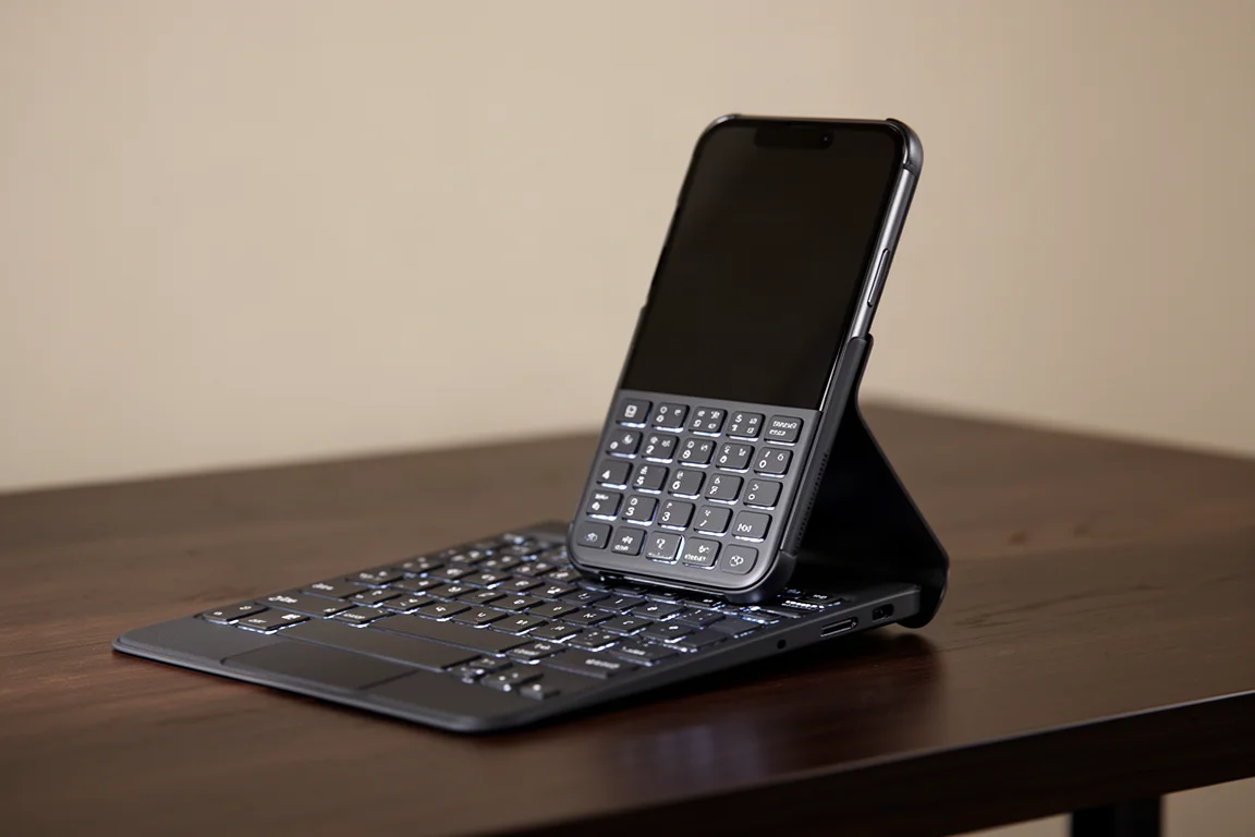 Clicks Keyboard iPhone Case product image