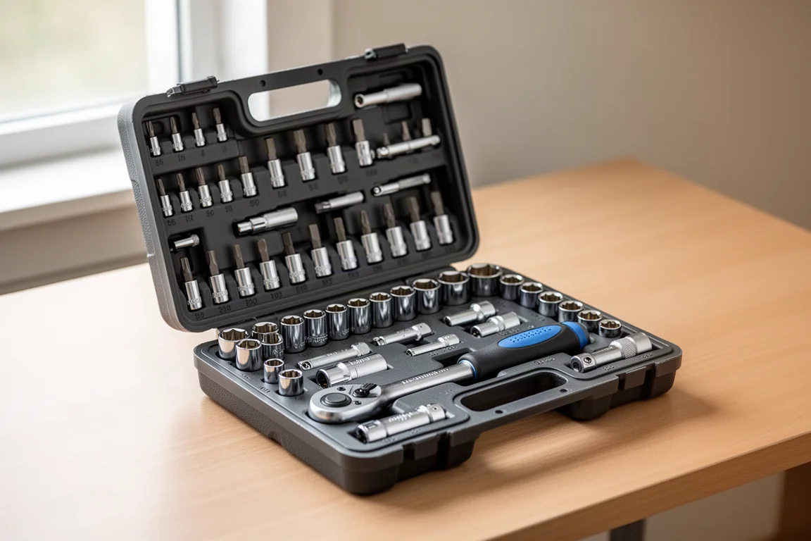 Cobalt 50-Piece Ratchet, Socket, and Bit Set product image