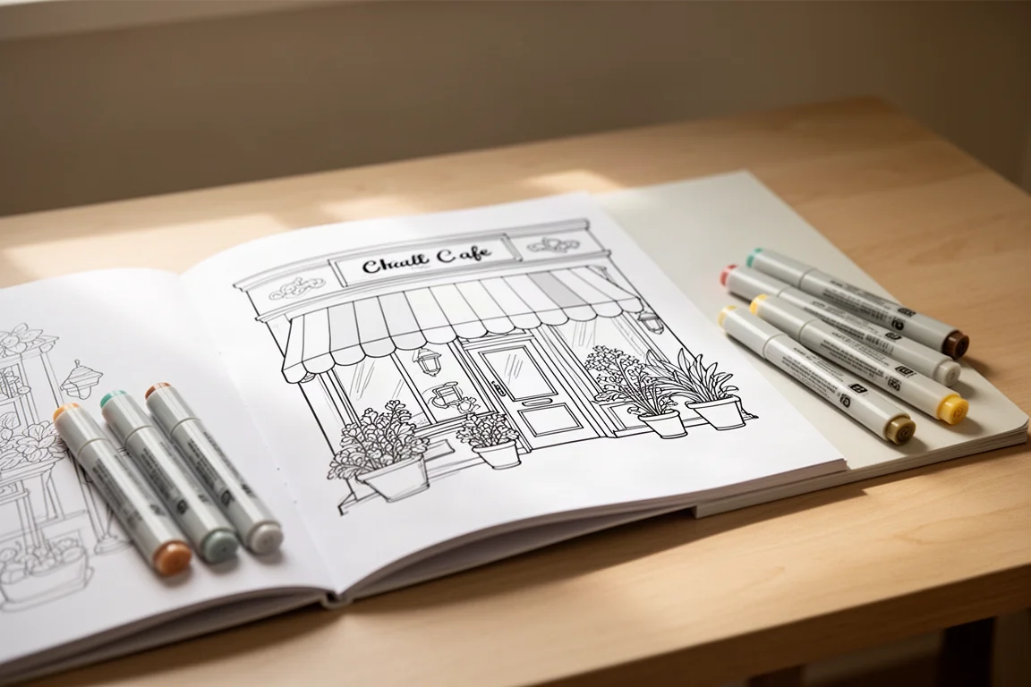 Coco Wyo Cozy Friends Coloring Book product image