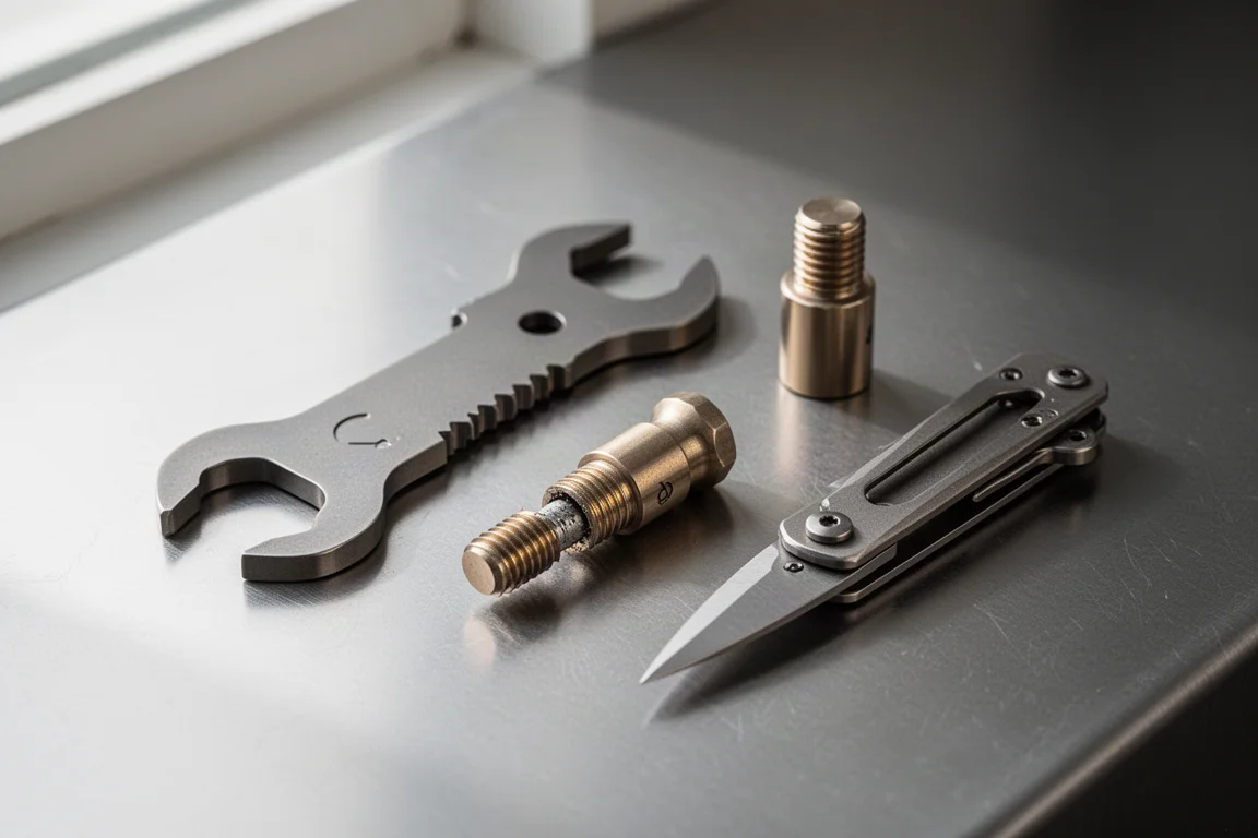 Concept EDC Fidget Tools: Crowbar, Bolt und Stiletto im Test Titelbild