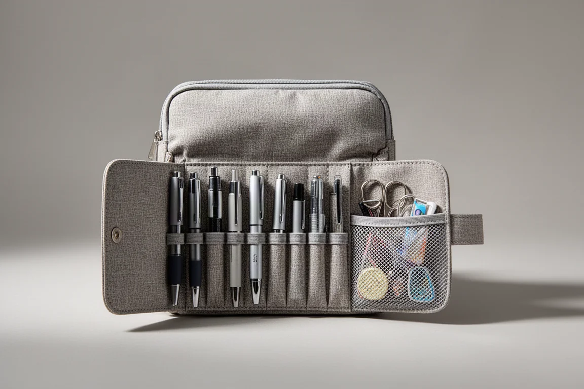 Concise Bellows Pen Case product image