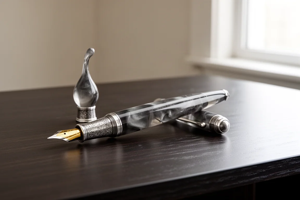Conway Stewart Wellington Silver Graphite product image