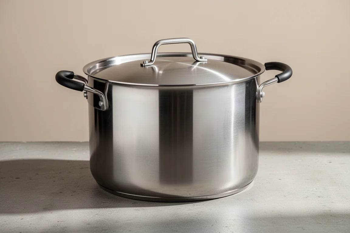Cookin Home Stainless Steel Stockpot with Lid, 12 Quart product image