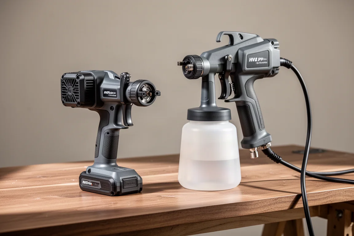 Verniciatore HVLP a batteria economico vs Wagner Flexio: conviene quello low cost? immagine di copertina