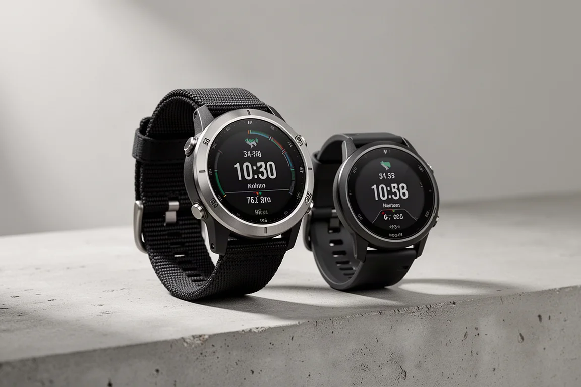 Coros Apex 2 Pro and Apex 2 sports watches side by side on concrete