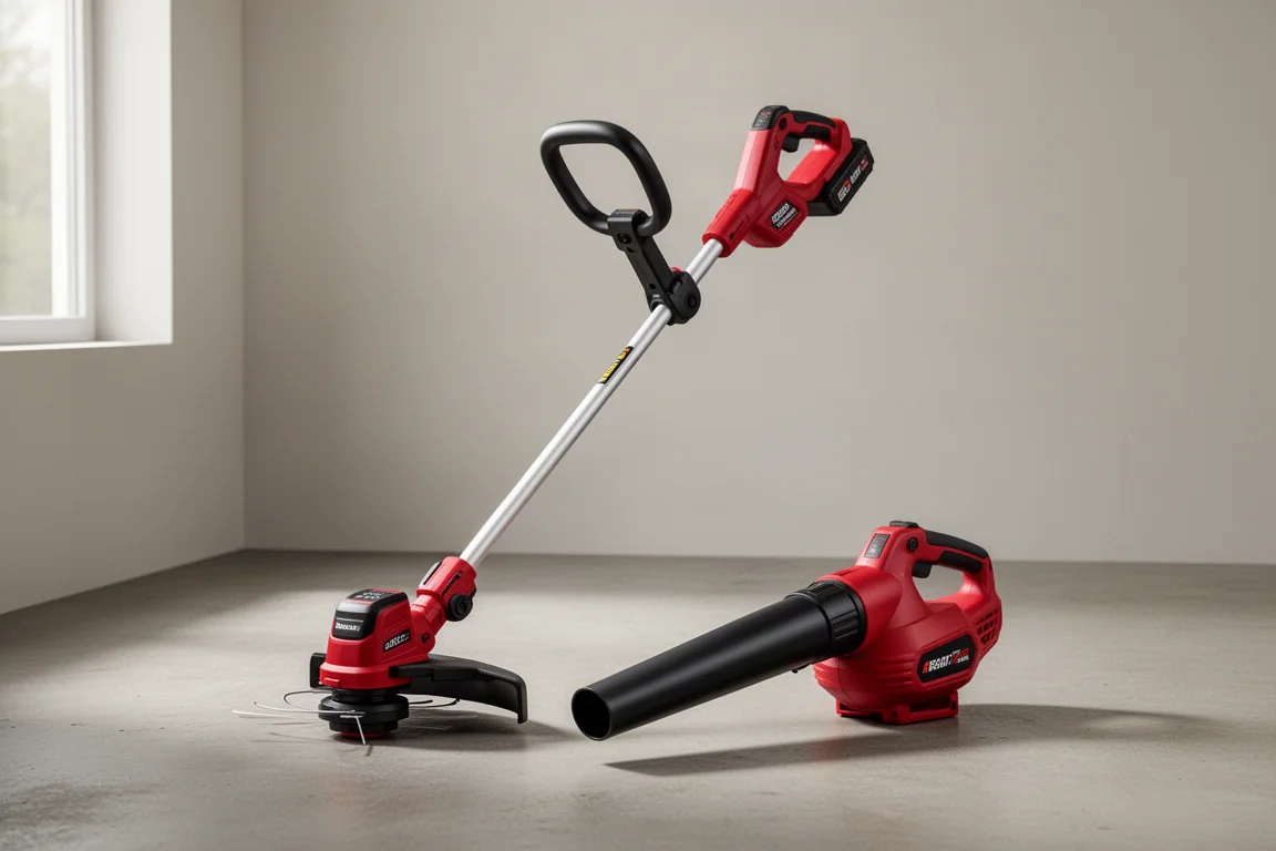 Craftsman Cordless Blower and String Trimmer product image