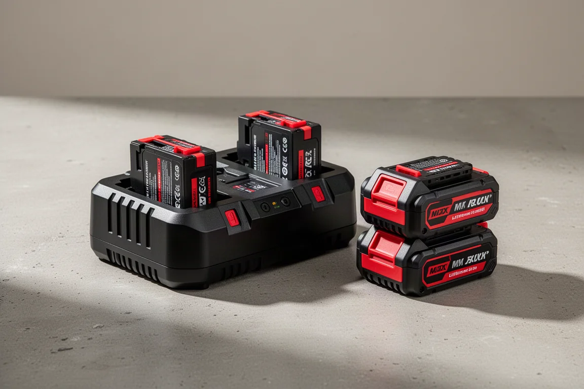 Craftsman V20 Dual Charger with 4-Battery Kit product image