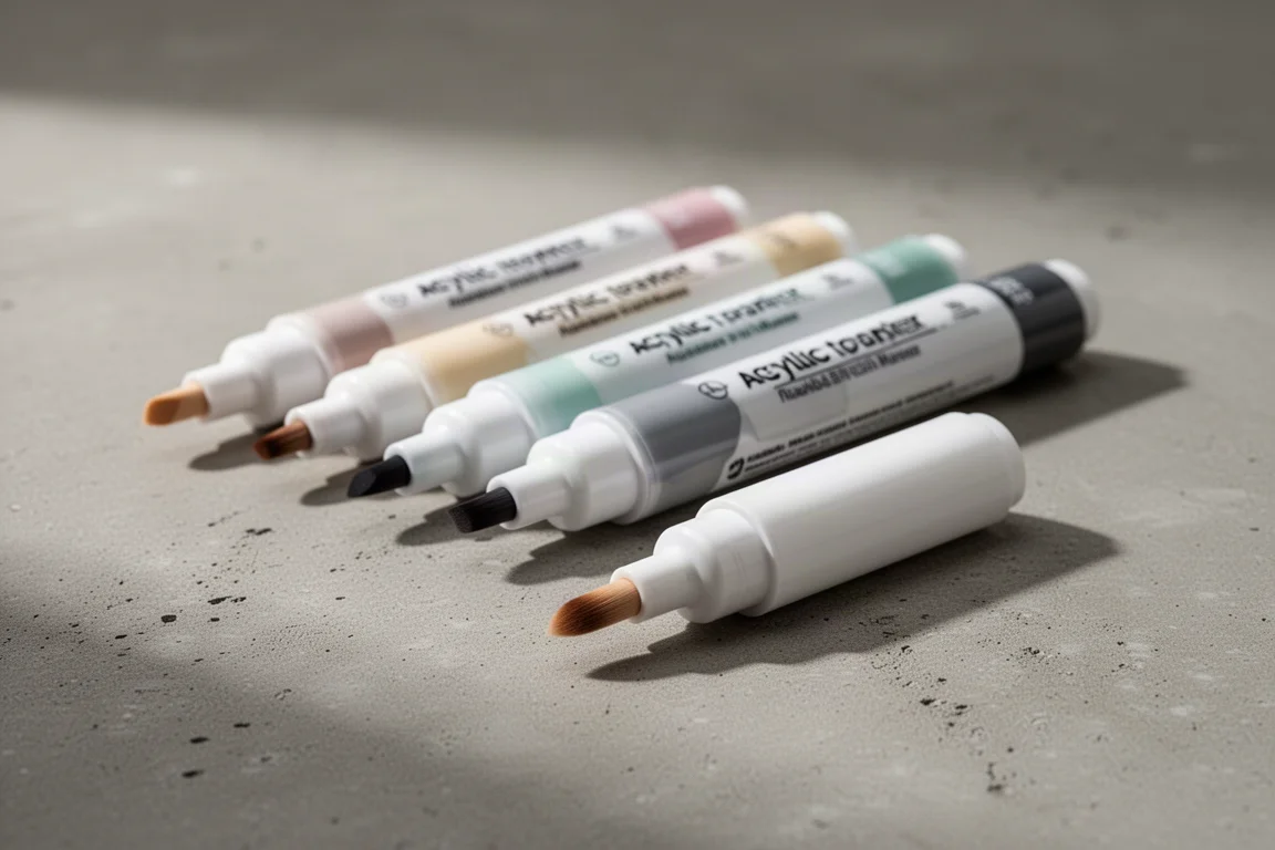 Crayola Acrylic Paint Markers Brush Nib Set product image