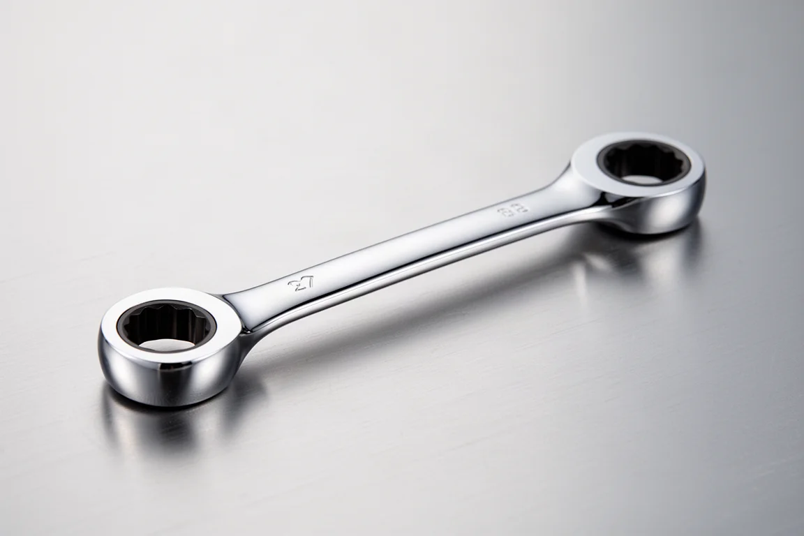 Crescent Ratcheting Open Wrench product image