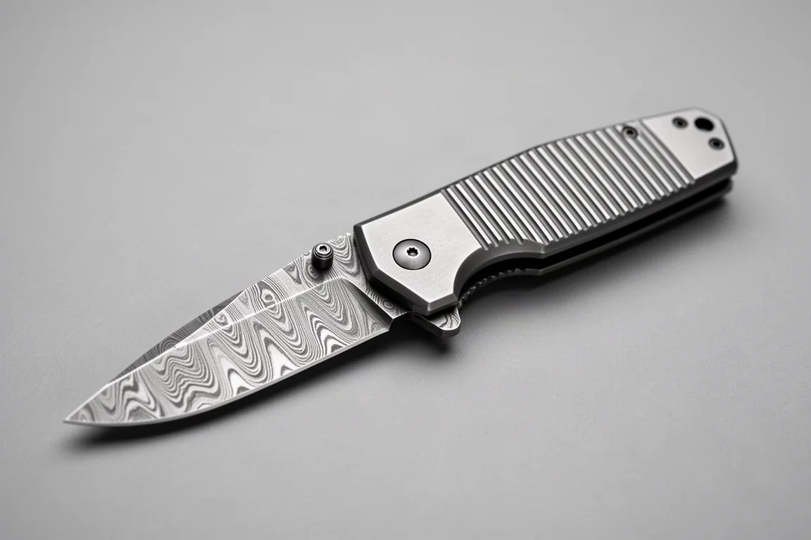 CRKT Clean Goat Damascus product image