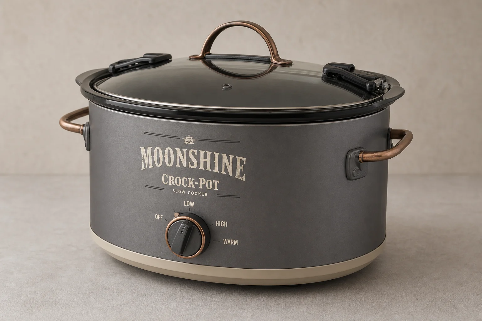 콘크리트 바닥 위에 순위별로 나열된 5개의 Slow Cooker 제품들
