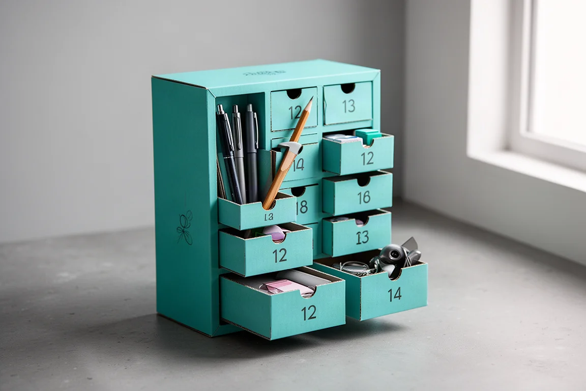 Cult Pens 2025 Stationery Advent Calendar Turquoise Edition product image
