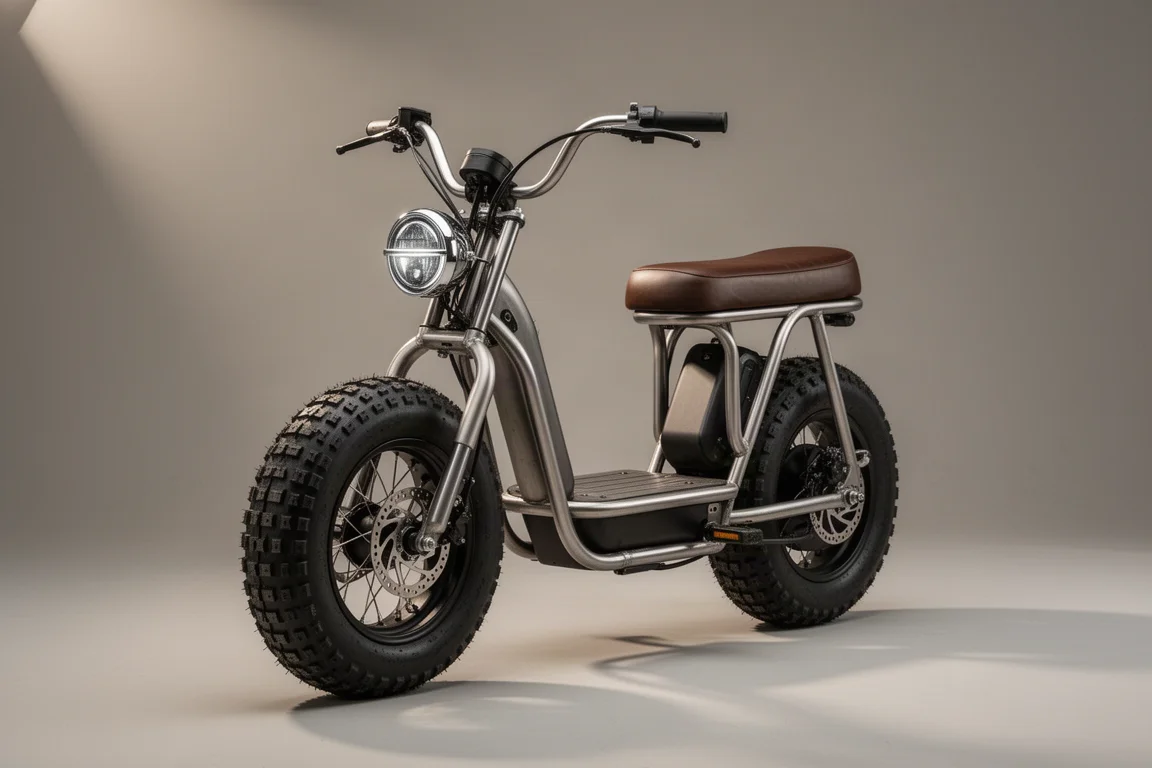 Cyclone Vintage Moped Electric Bike product image