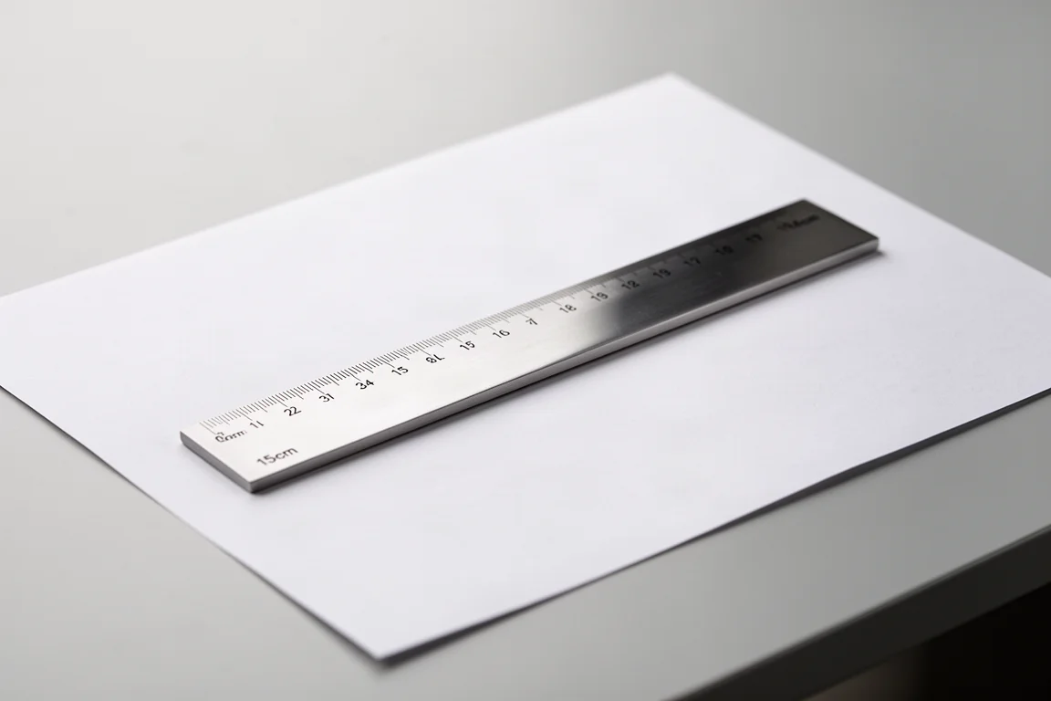 Daiso Stainless Ruler product image