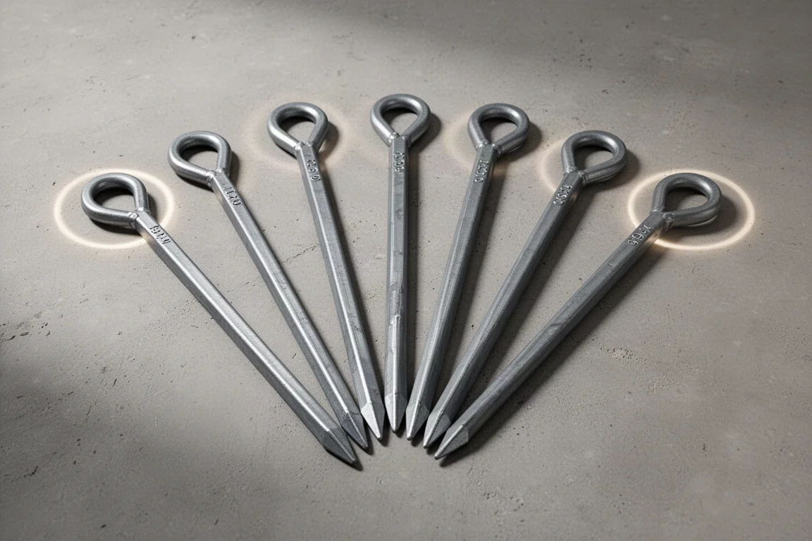 Danshall 16-Inch Steel Tent Stakes product image