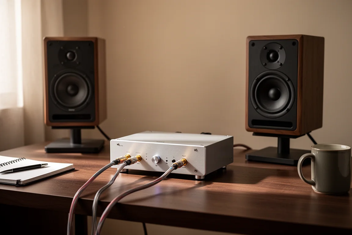 Cables balanceados desde un preamplificador hacia monitores de estudio activos