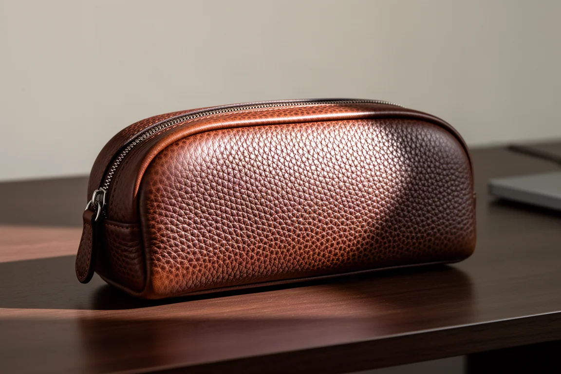 DesignMy Largato Shoulder Round Zipper Pen Case product image