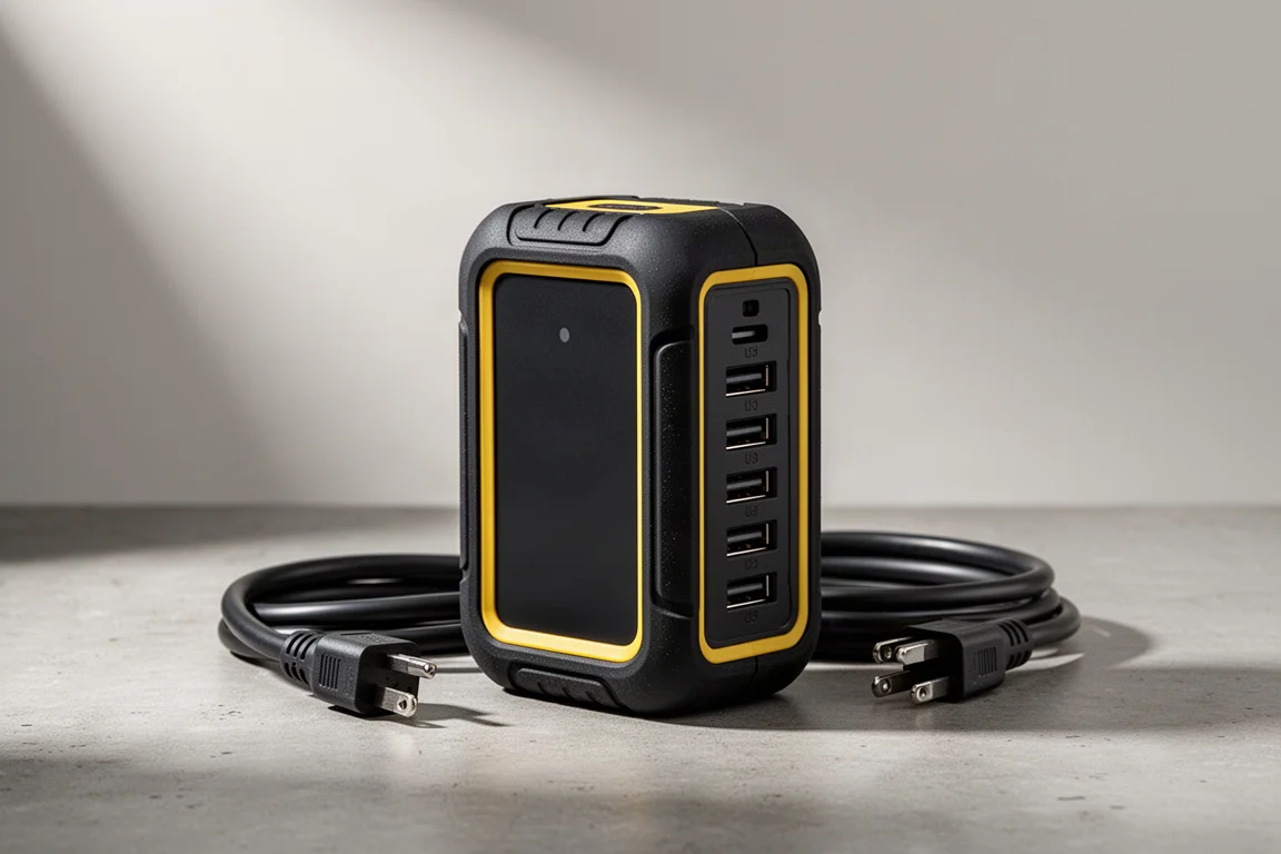 DeWalt 100W 4-Port Power Brick Charger product image