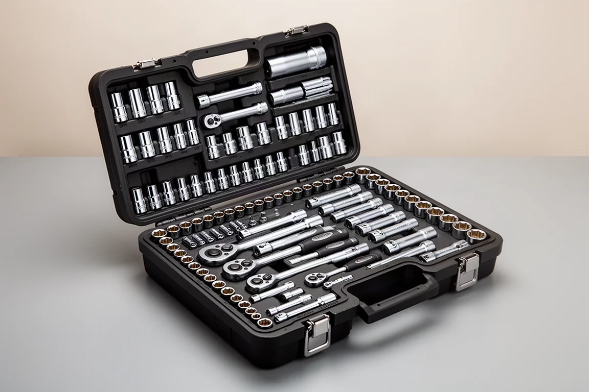 DeWalt 108-Piece SAE 3/8 and 1/4-Inch Socket Set product image