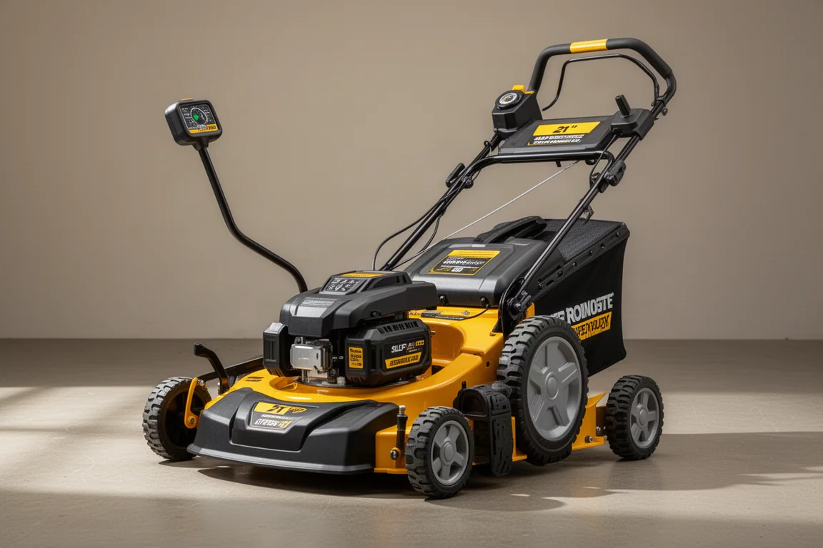 DeWalt 60V Max 21-in Brushless Rear Wheel Drive Self-Propelled Lawn Mower product image
