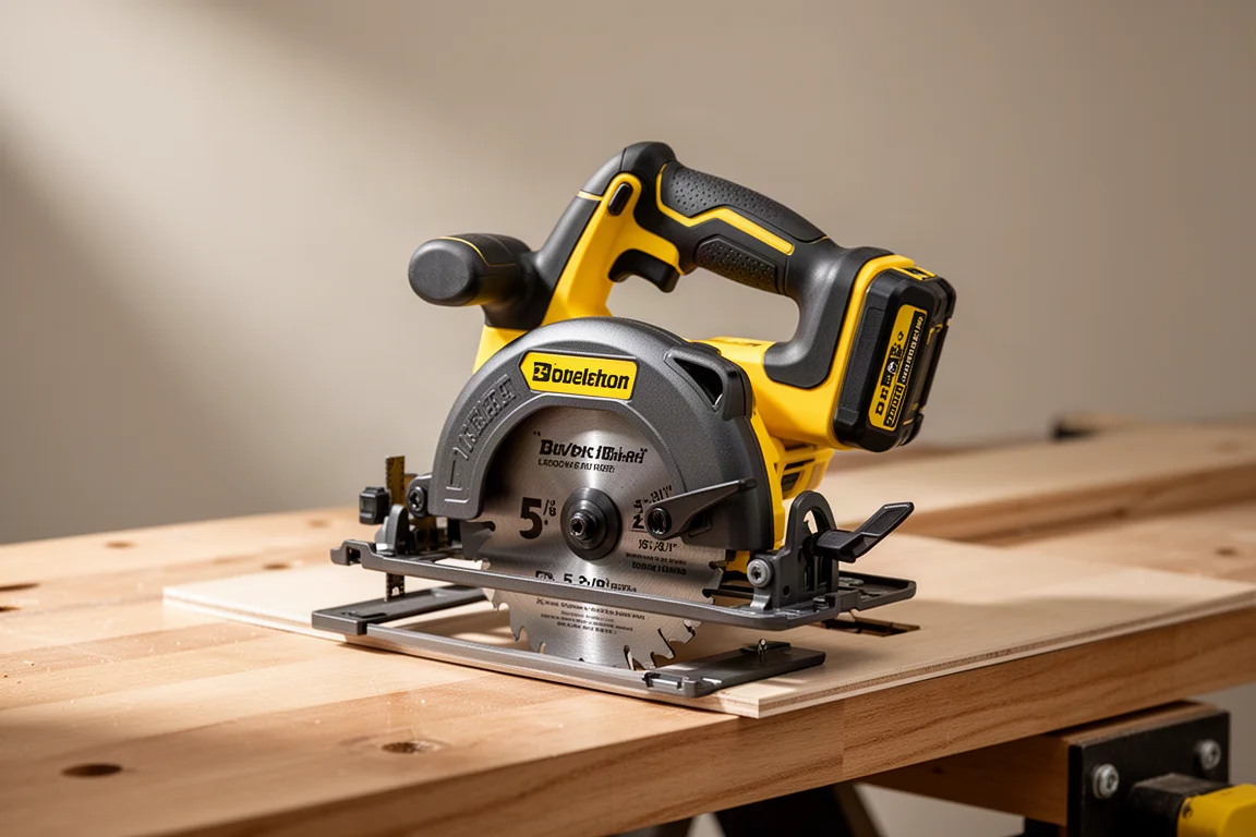 Análisis de la DeWalt DCF512: una sierra circular compacta de 5-3/8 pulgadas que pega fuerte imagen de portada